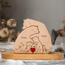 Artistic Wooden Puzzles, Little Bear Family