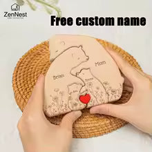 Artistic Wooden Puzzles, Little Bear Family
