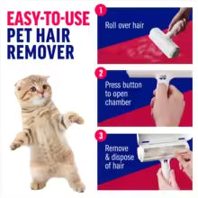 Pet Hair Remover Roller - Dog & Cat Fur Remover with Self-Cleaning