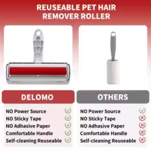 Pet Hair Remover Roller - Dog & Cat Fur Remover with Self-Cleaning