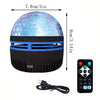 USB Galaxy Projector Aurora 5V Night Light 360° Rotating GB Colorful NightLights